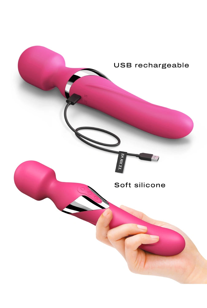 Wand vibromasseur - Dual Orgasms